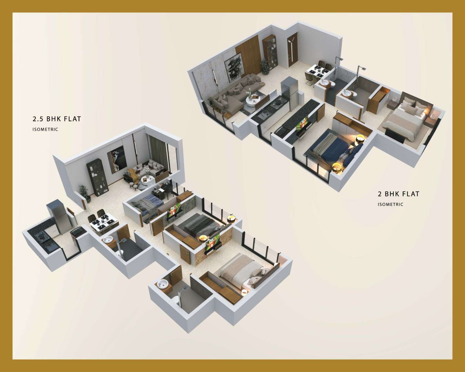 1BR floor plan
